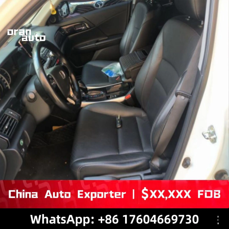 Used Honda Accord interior dashboard and seating layout