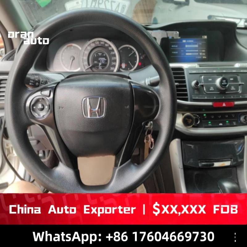 Honda Accord 2014 side profile clean body design LX trim