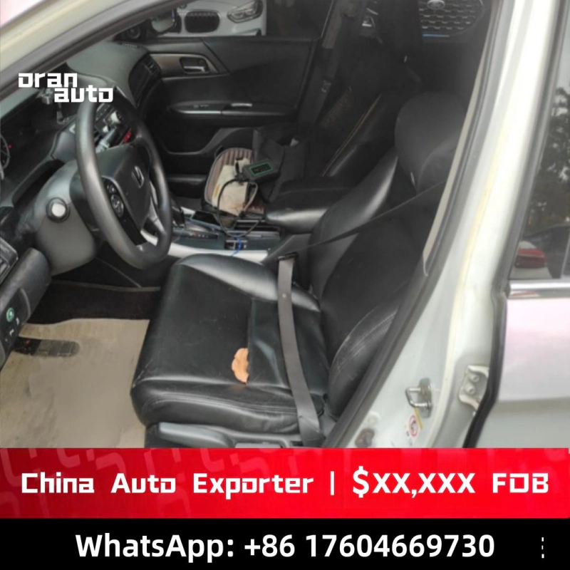 Used Honda Accord interior dashboard and seating comfort layout