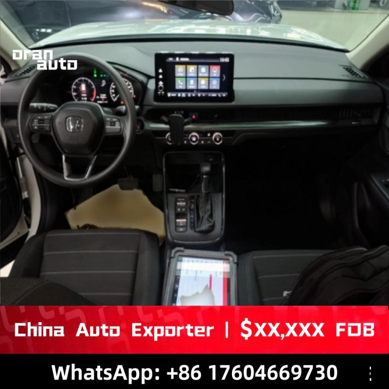 Used 2024 Honda CR-V side profile modern SUV design