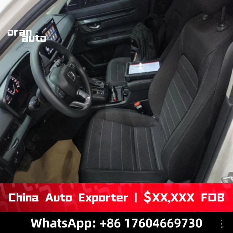 Honda CR-V 2024 interior comfort dashboard layout