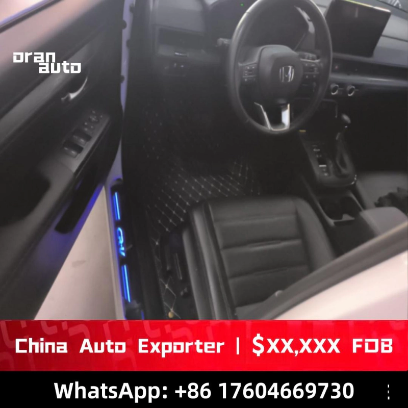 Honda CR-V 2024 interior dashboard comfort layout modern SUV