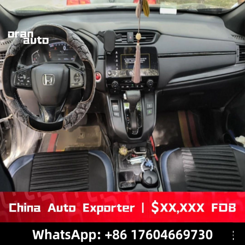 Honda CR-V 2021 Black Edition dashboard interior view