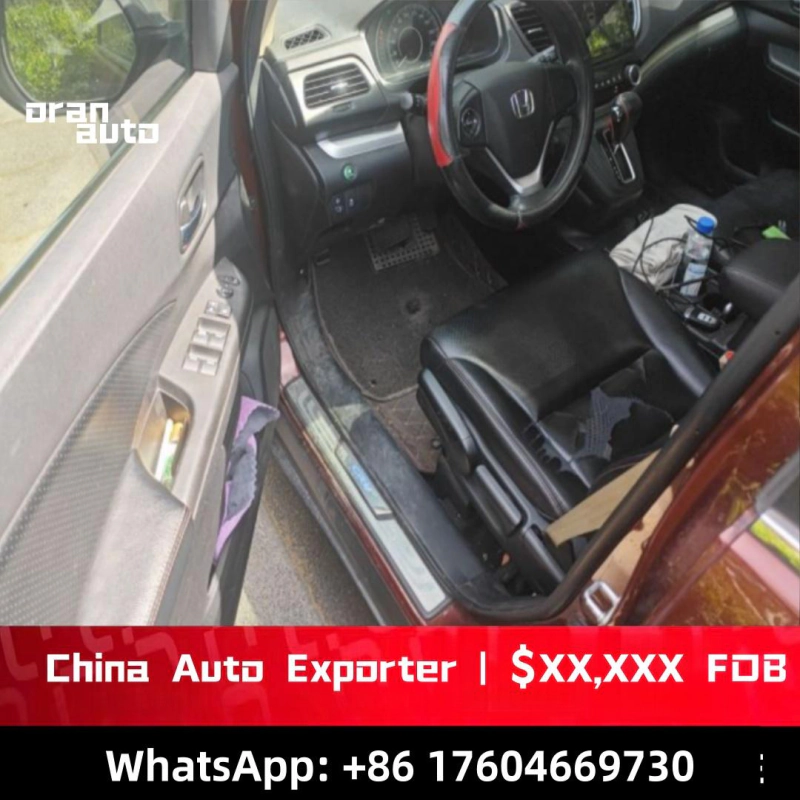 SUV dashboard and interior controls