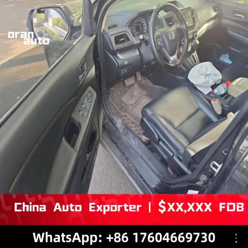 SUV dashboard and interior controls