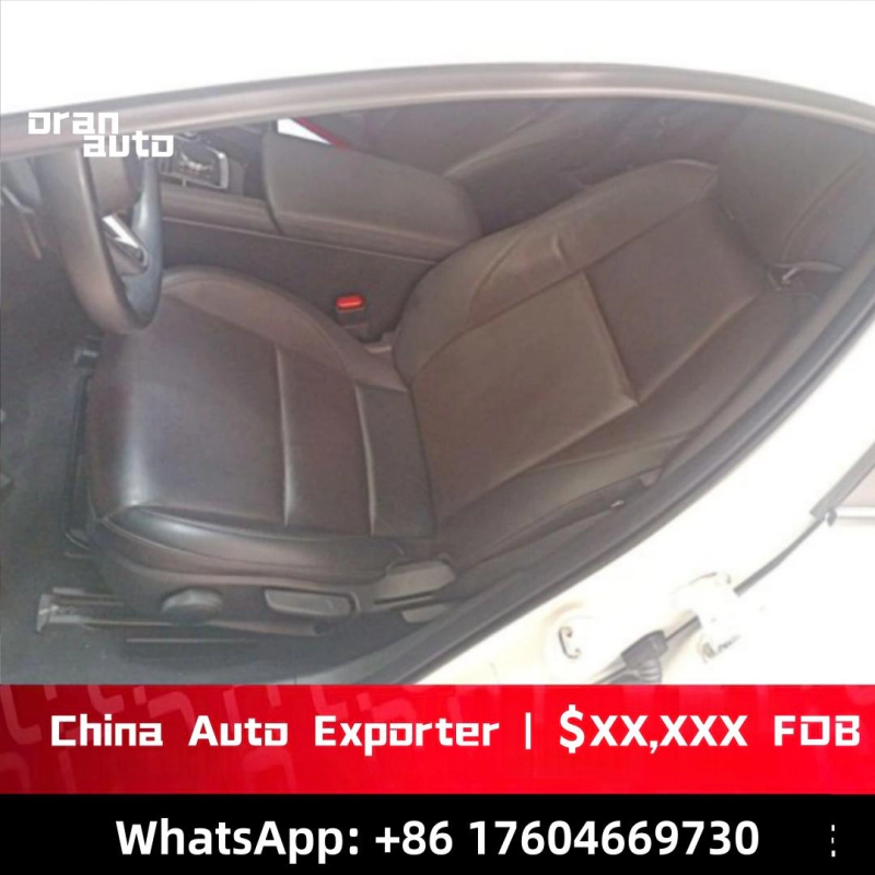 Modern sedan dashboard and interior features