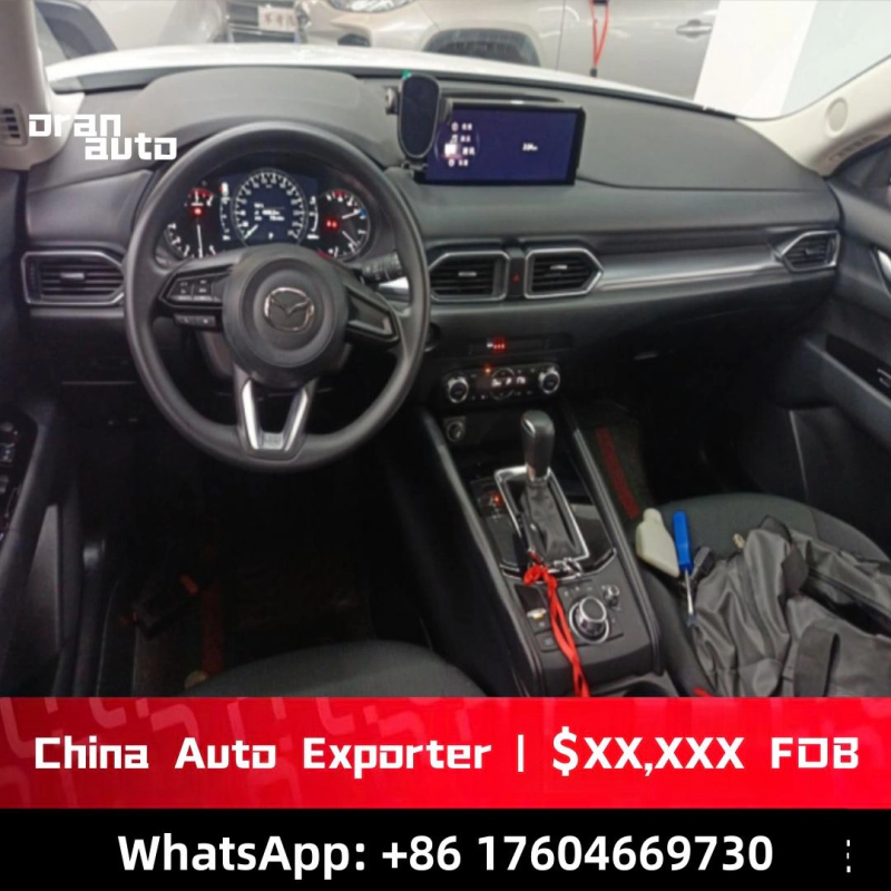 Mazda CX-5 dashboard and driver cockpit