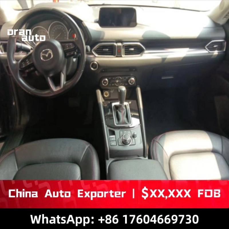 Mazda CX-5 Black Knight interior dashboard cockpit design