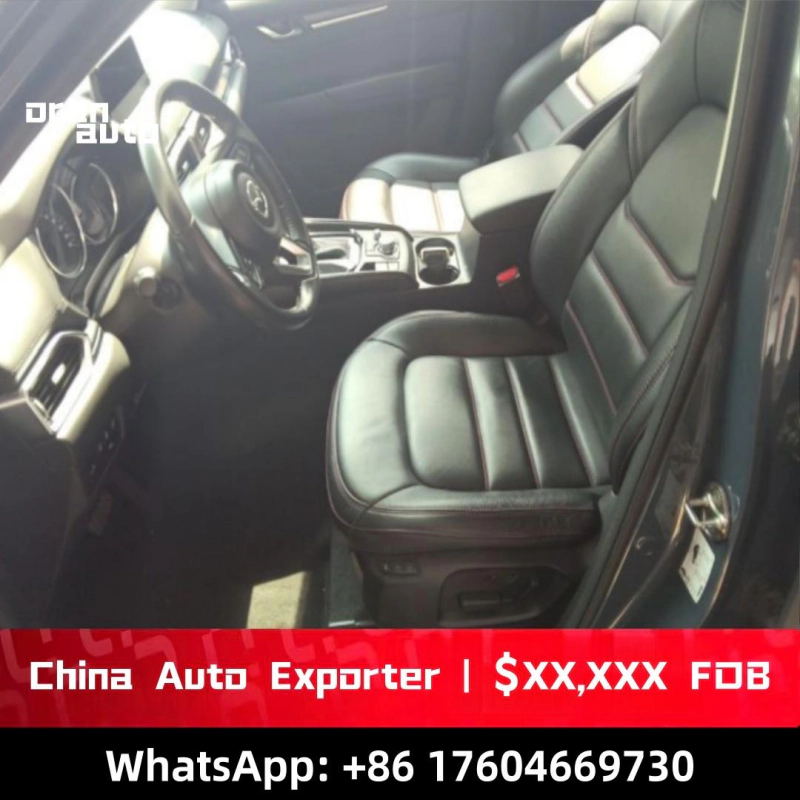 Mazda CX-5 Black Knight side profile SUV styling view
