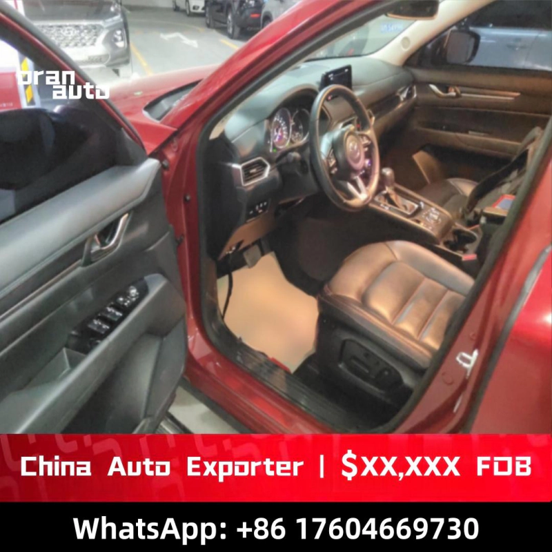 Used 2021 Mazda CX-5 side profile SUV design and body lines