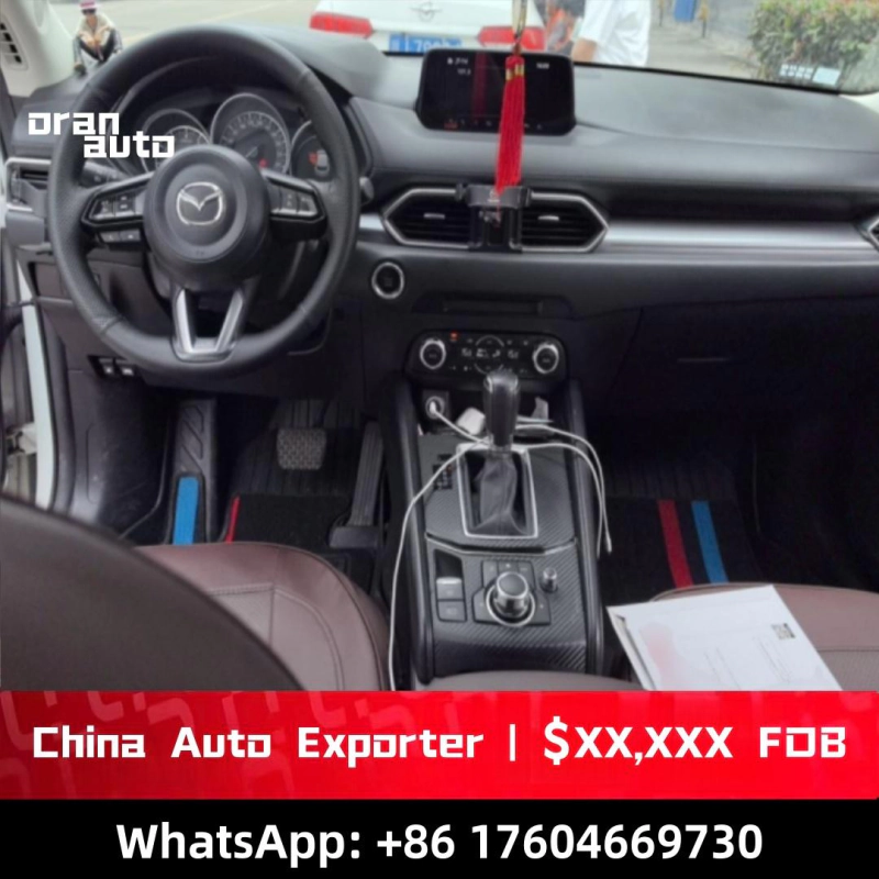 Mazda CX-5 2020 Smart Edition interior dashboard and steering wheel