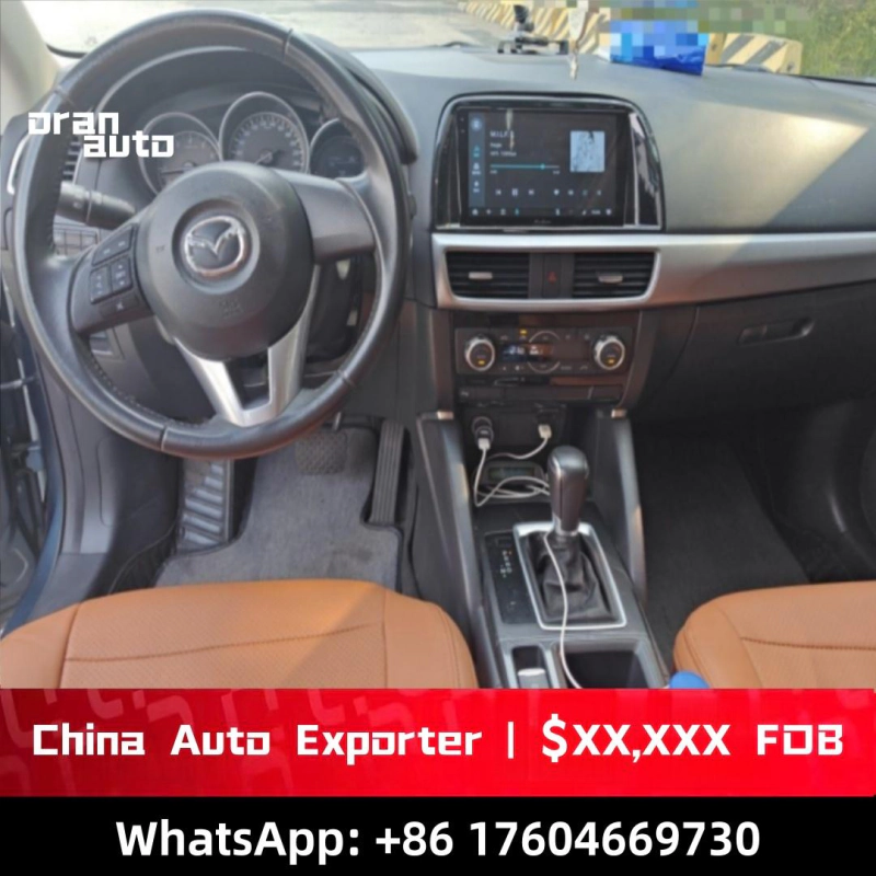 Mazda CX-5 interior dashboard and seating layout