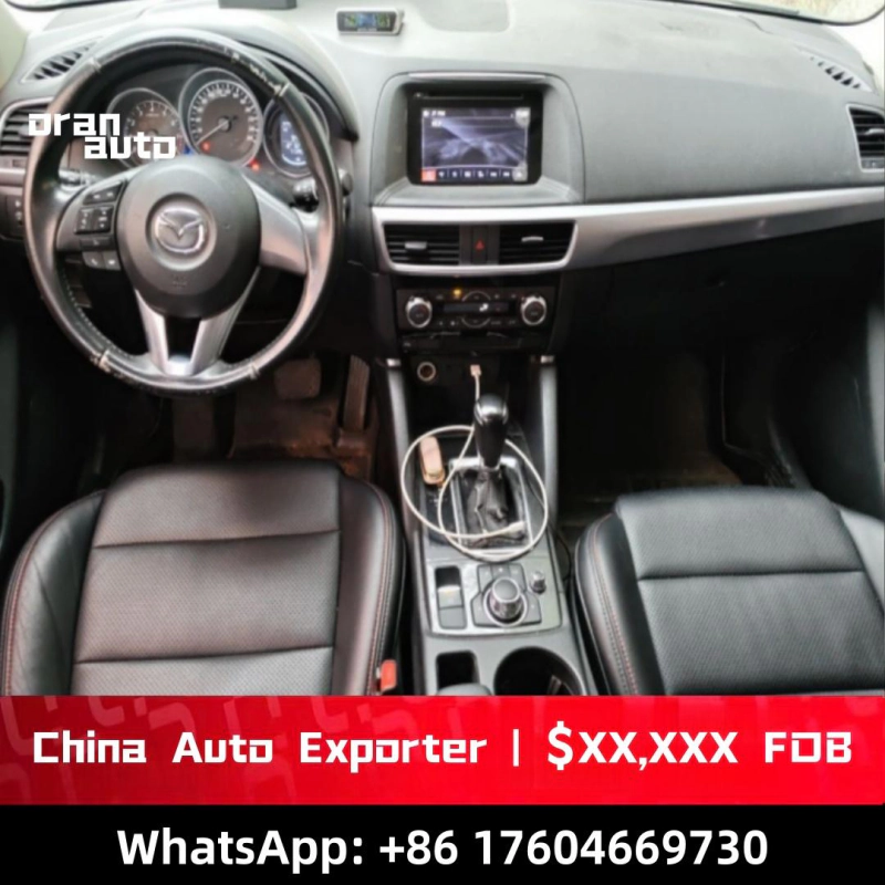 Mazda CX-5 interior dashboard and seating comfort view
