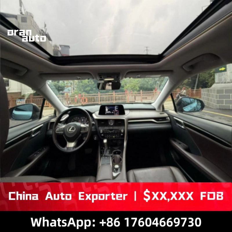 Used 2020 Lexus RX 300 AWD side view premium SUV body styling