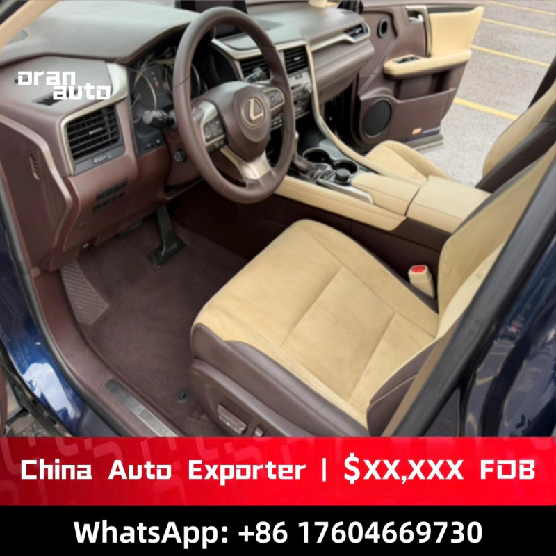 Premium leather seats inside Lexus RX 300 FWD SUV