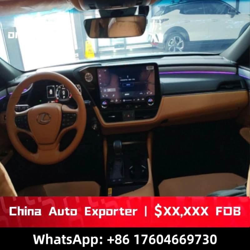 Lexus ES 200 premium interior dashboard and infotainment system
