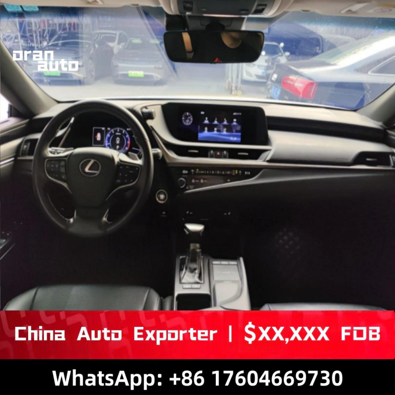 Lexus ES 200 Elite side profile elegant sedan body lines