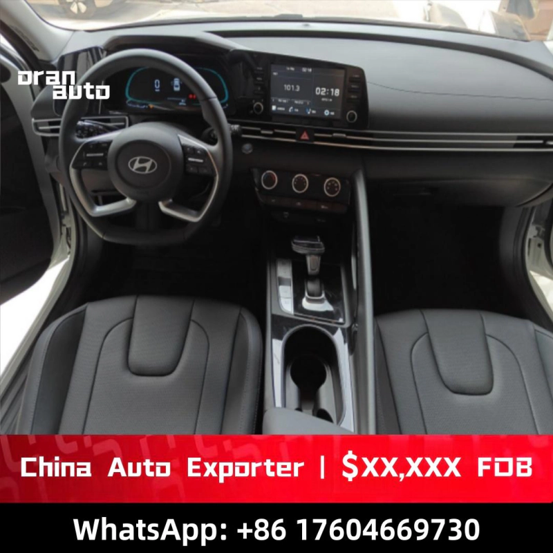 Hyundai Elantra GLX side profile aerodynamic compact sedan body