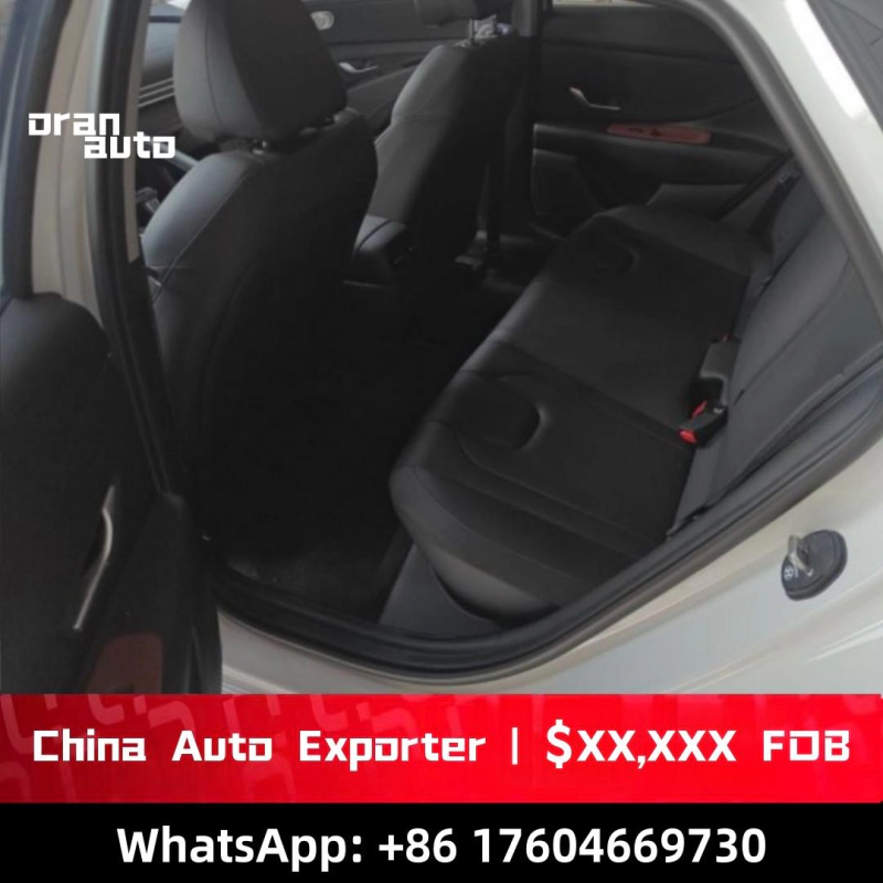 2023 Hyundai Elantra rear exterior stylish tail light design
