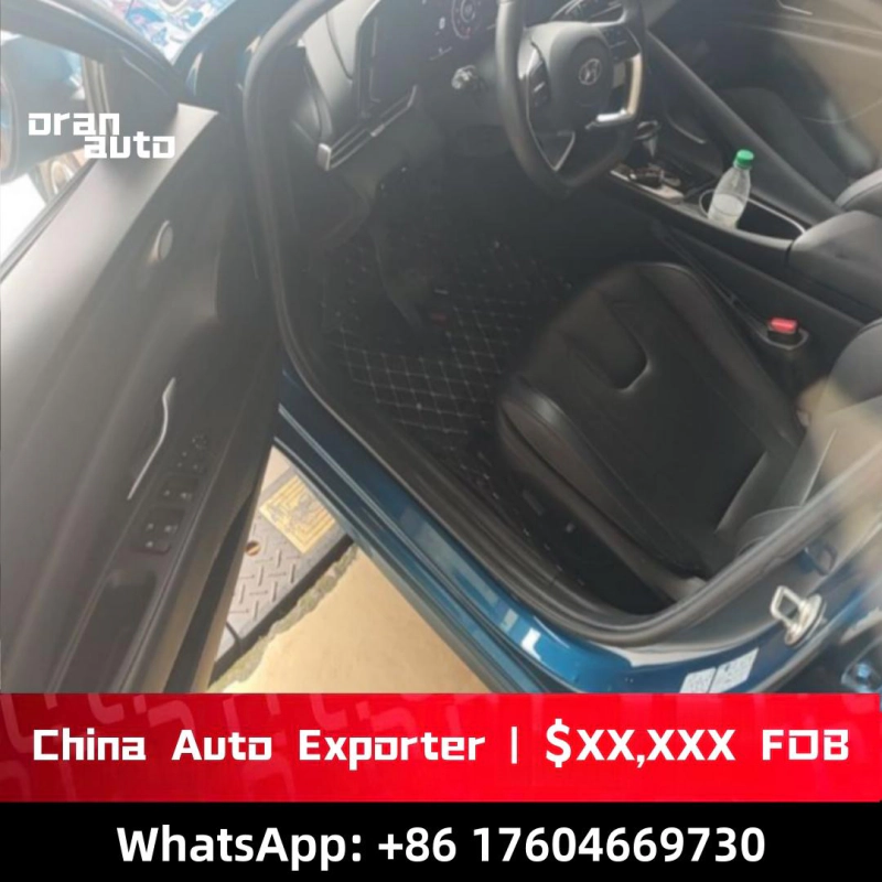 Interior cockpit dashboard infotainment system and steering wheel view