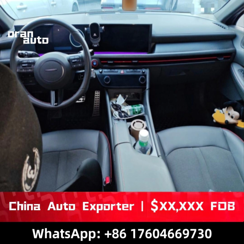Hyundai Sonata 2024 interior dashboard modern cabin features