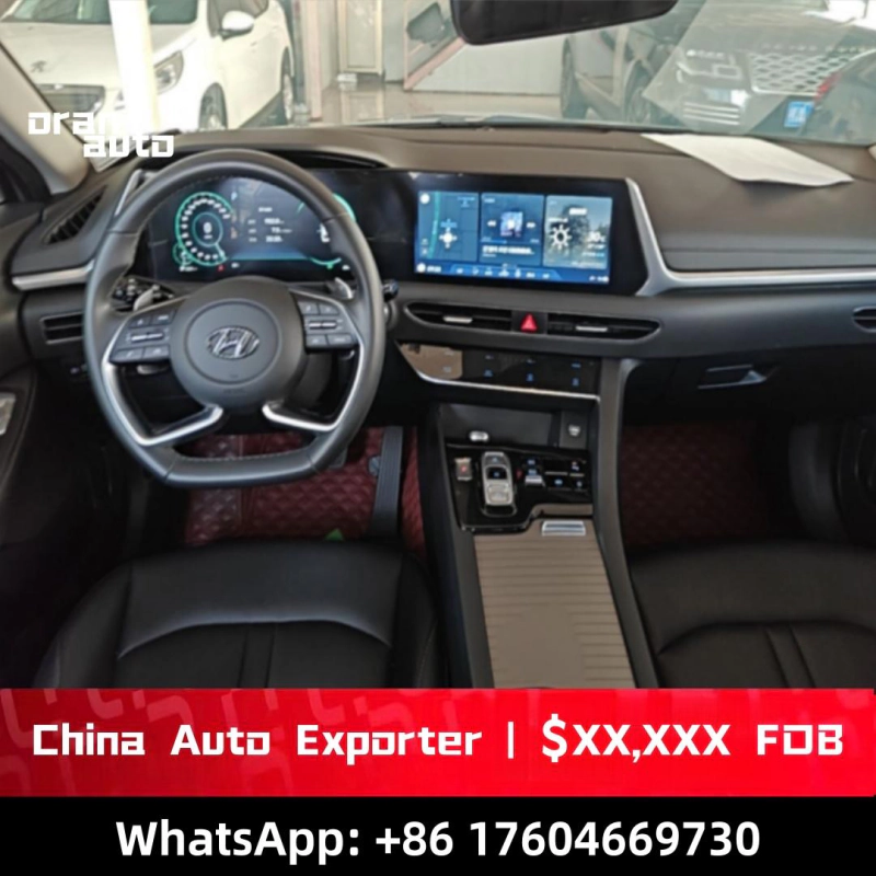 Used 2020 Hyundai Sonata side profile sedan