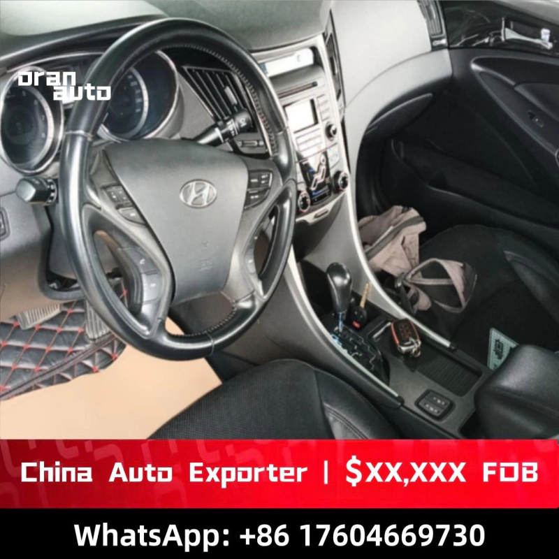 Hyundai Sonata luxury sedan side profile design