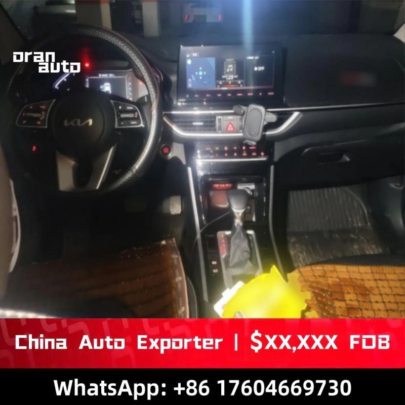Kia K3 sedan interior dashboard and controls