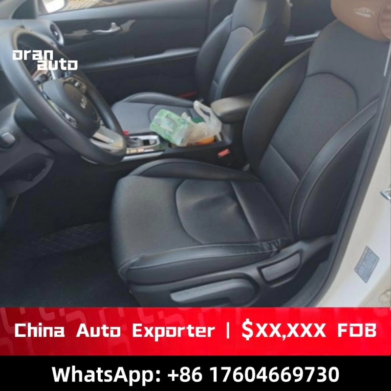 Kia K3 interior dashboard and controls