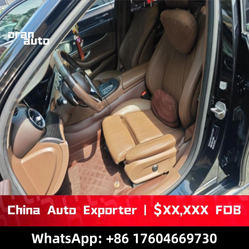 Used Mercedes E300 L interior dashboard cockpit premium technology display