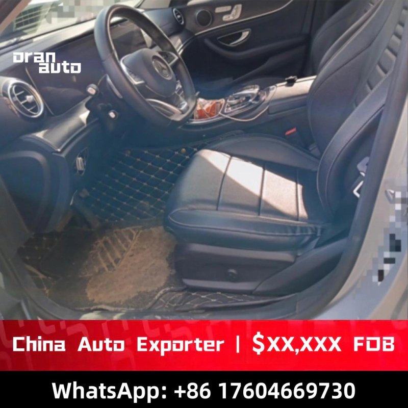 Used Mercedes E300 L interior cockpit dashboard premium comfort display