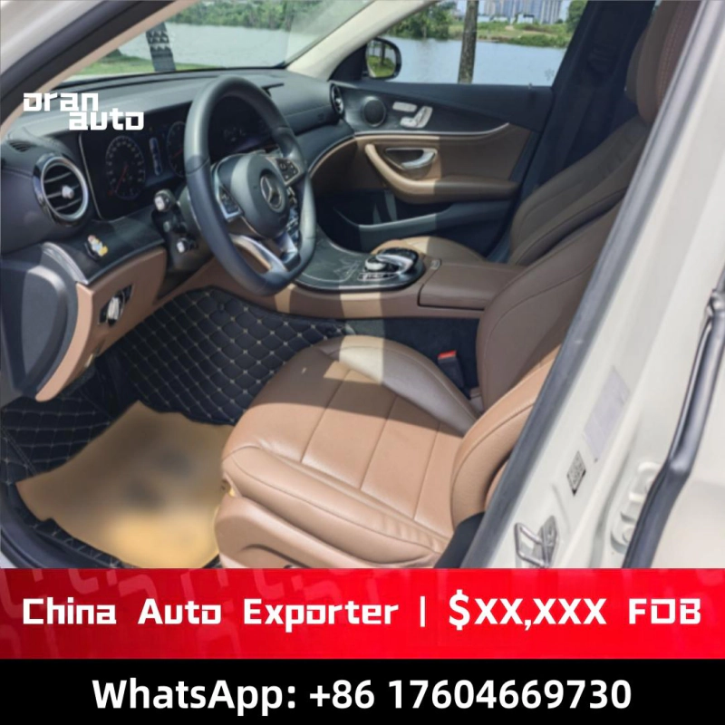 Used Mercedes E300 L interior cockpit dashboard premium comfort display