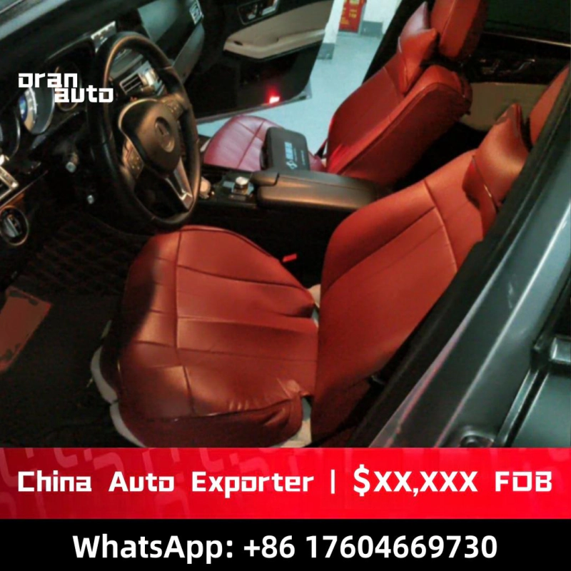 Used Mercedes E260 L interior dashboard cockpit comfort and technology view