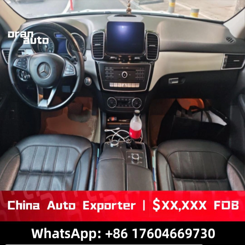 Used Mercedes-Benz GLE 320 interior dashboard cockpit layout