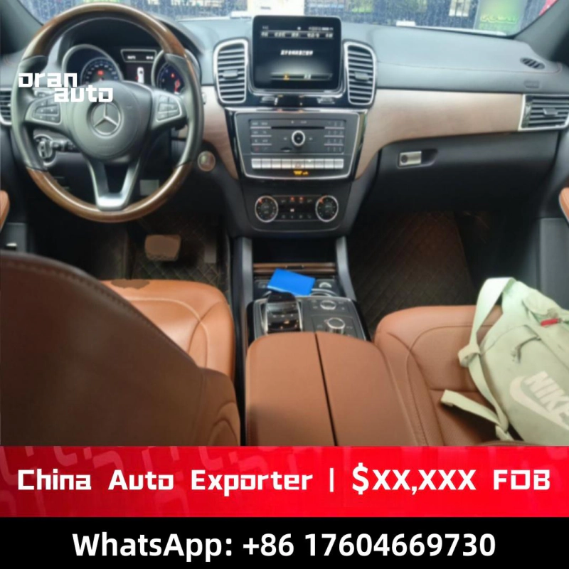Used Mercedes-Benz GLS 500 interior cockpit luxury dashboard display