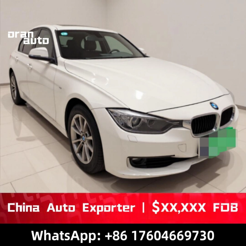 Front view of 2015 BMW 3 Series luxury sedan