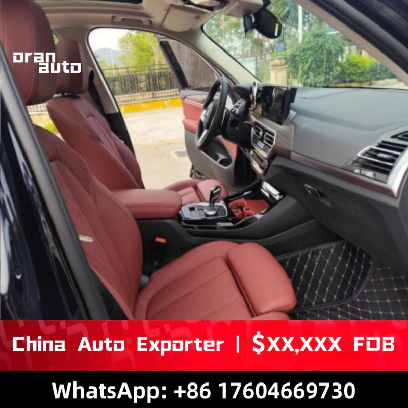 BMW X3 luxury SUV cockpit and dashboard view