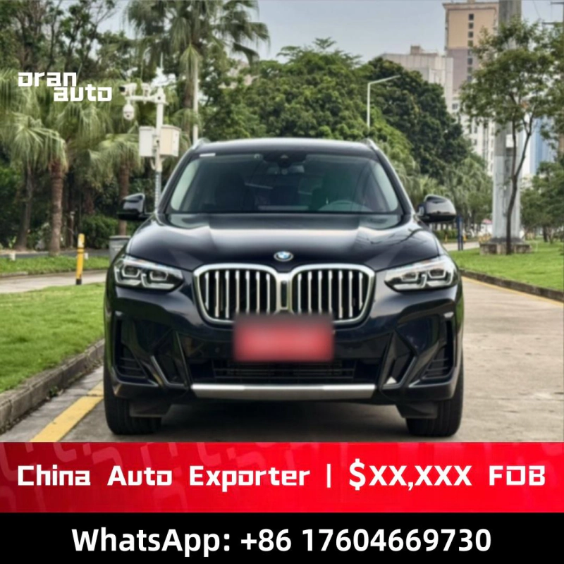 Used BMW X3 exterior side profile design