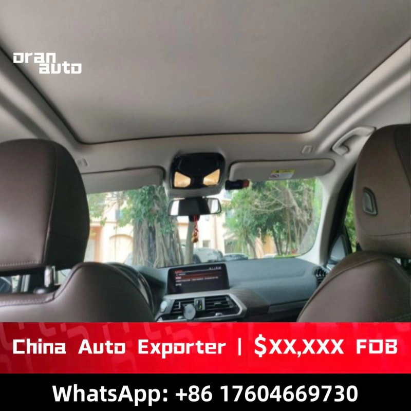 Rear exterior design BMW X3 luxury SUV styling