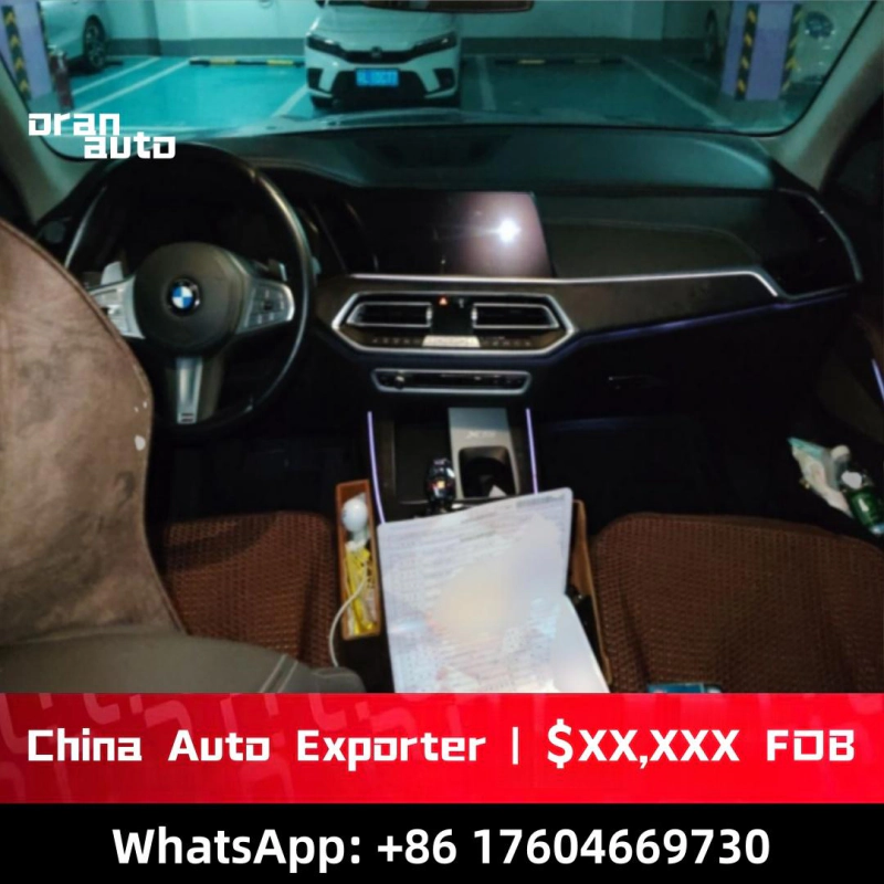 Used BMW X5 side profile premium SUV body styling