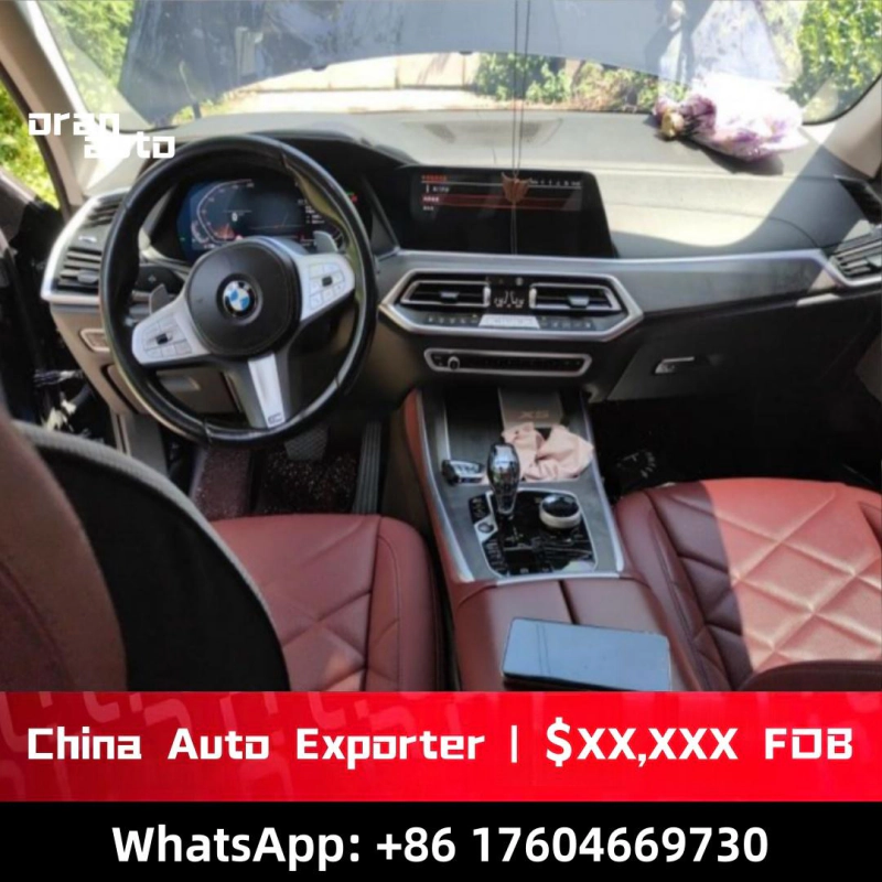 Used BMW X5 side profile premium SUV elegant body line