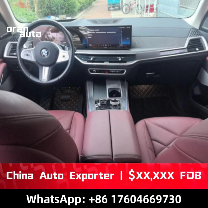 Used BMW X5 side profile premium SUV elegant body design