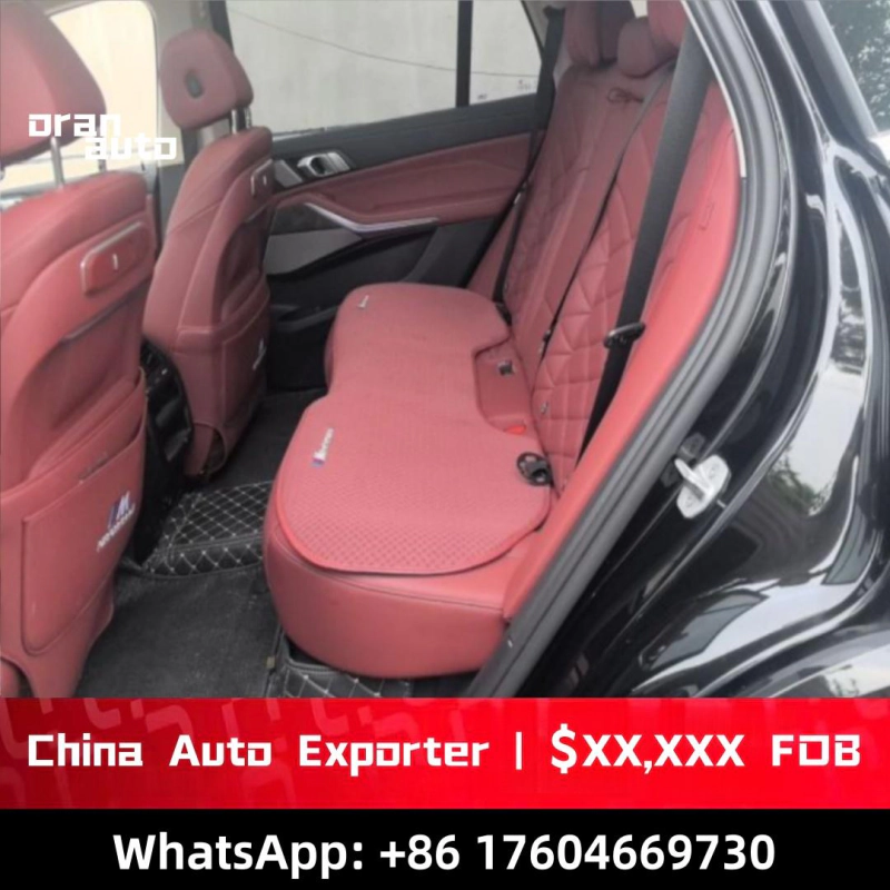 BMW X5 rear seat spacious comfort premium leather cabin