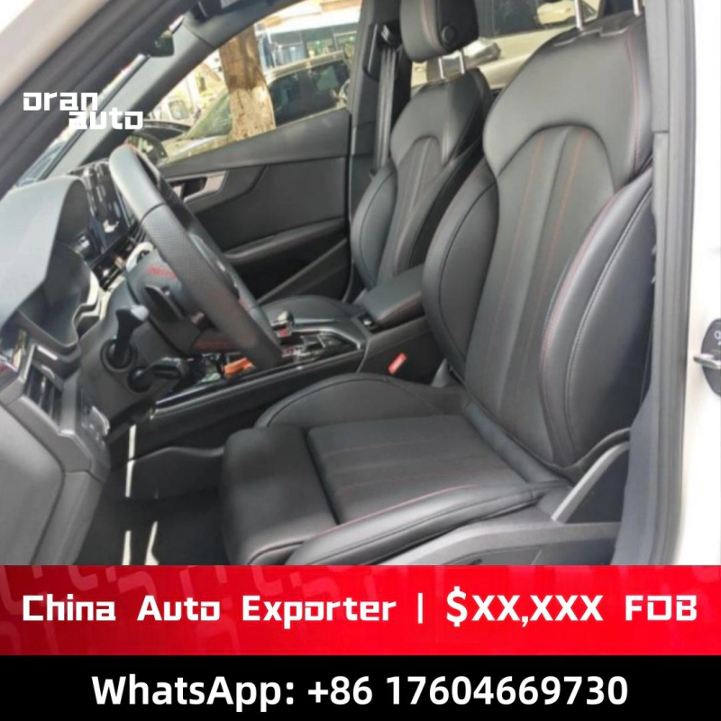 Audi A4L interior luxury cockpit and dashboard
