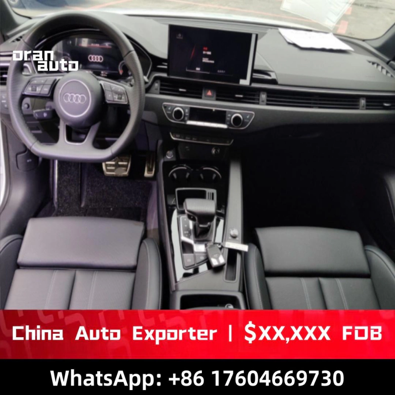 Used Audi A4L rear design sporty dynamic styling