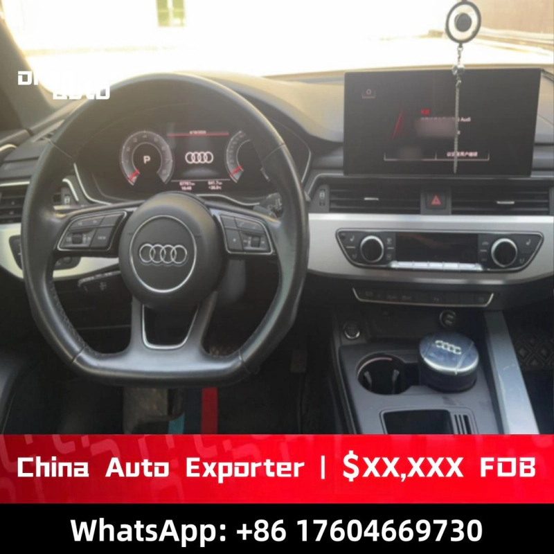 Used Audi A4L side profile elegant sedan body