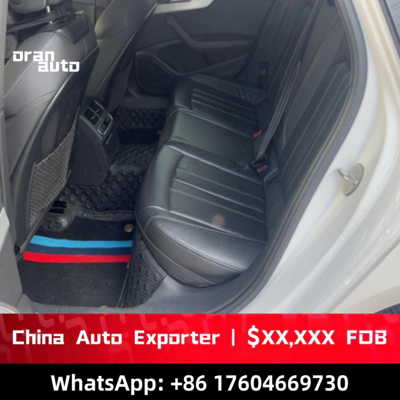 Audi A4L luxury seats and rear cabin space