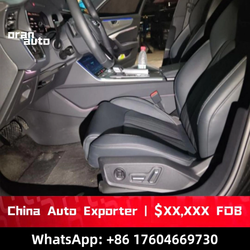 Audi A6L interior cockpit premium technology dashboard
