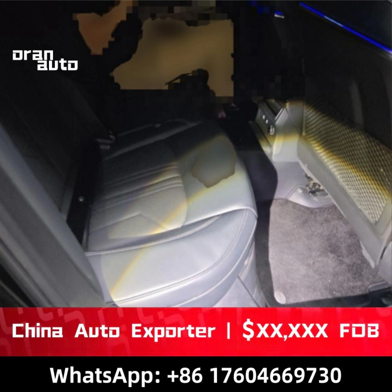 Audi A6L luxury rear seats spacious comfort cabin