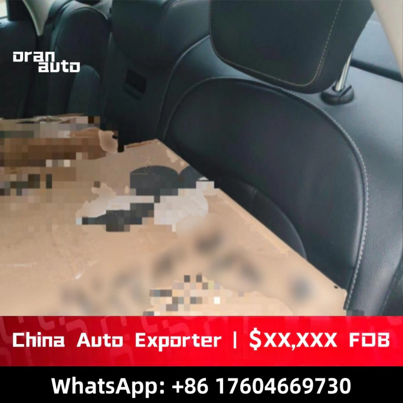 Comfortable executive sedan seating area